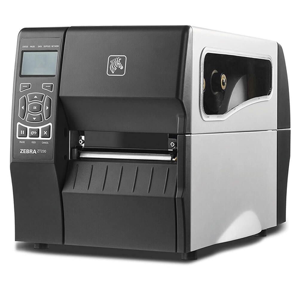 Zebra ZT230 Thermal Label Printer (USB, Network & Serial) /( Part No: ZT23042-T0E200FZ)