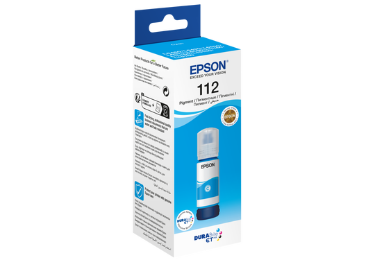 Epson 112 EcoTank  ink bottle Cyan(C13T06C24A)/Magenta(C13T06C34A)/Yellow(C13T06C44A)