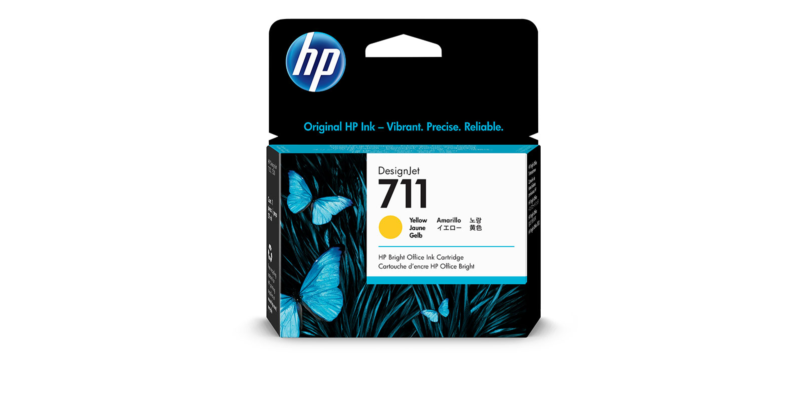 HP 711 29-ml DesignJet Ink Cartridge series  Magenta (CZ131A)/ Cyan (CZ130A)/ Yellow(CZ132A)