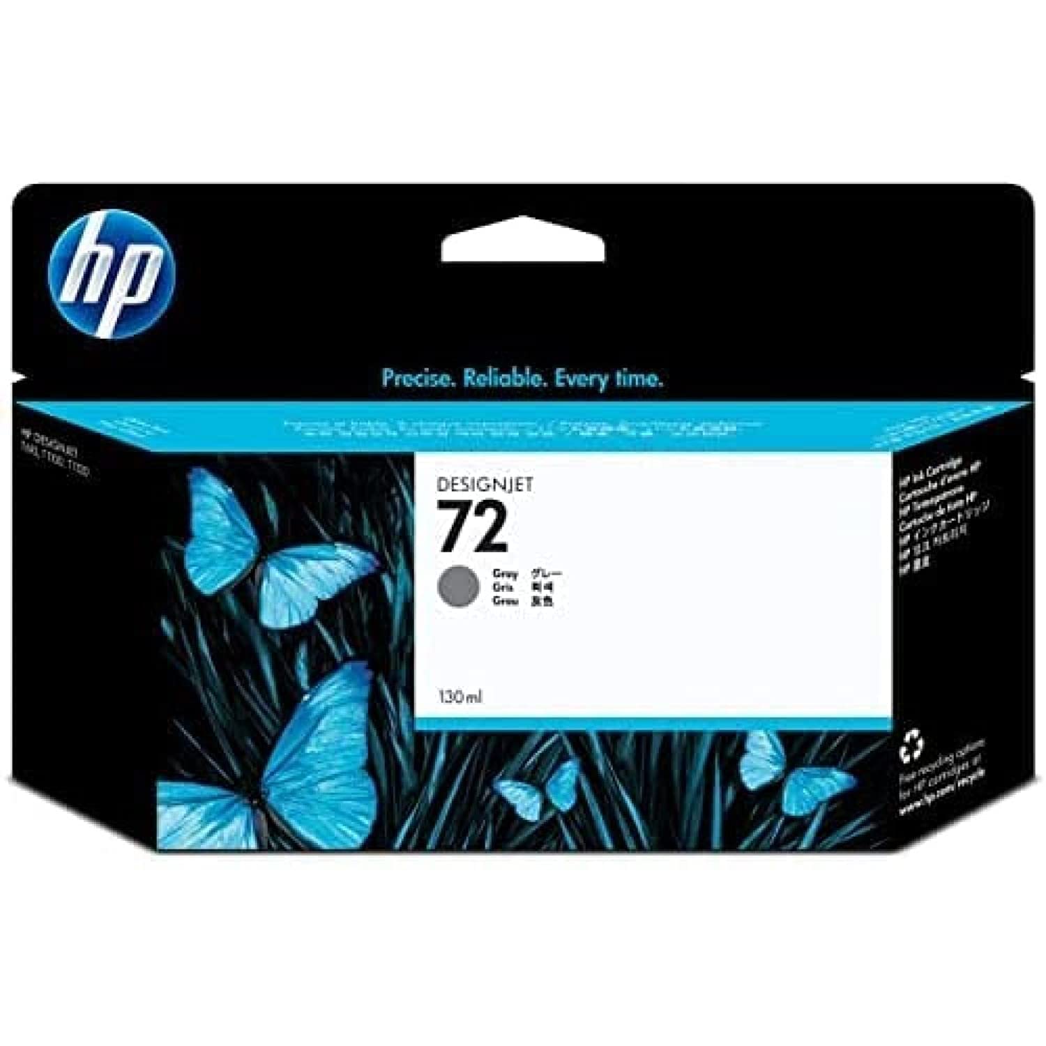 HP 72 130-ml Gray DesignJet Ink Cartridge (C9374A)