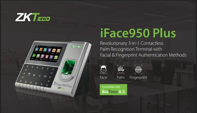 ZKTeco iFace 950 Plus Time  Attendence