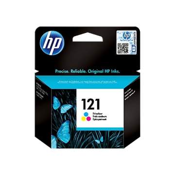 HP 121 Tri-color Original Ink Cartridge (CC643HE)